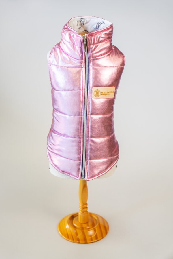Jaqueta Puffer Metalizada - Imagem 6