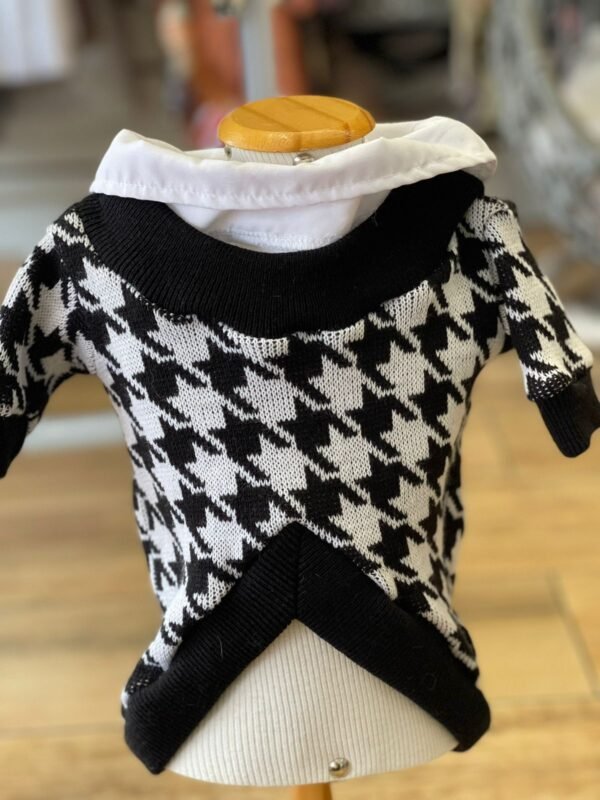 Suéter Tricot com Camisa - Imagem 6