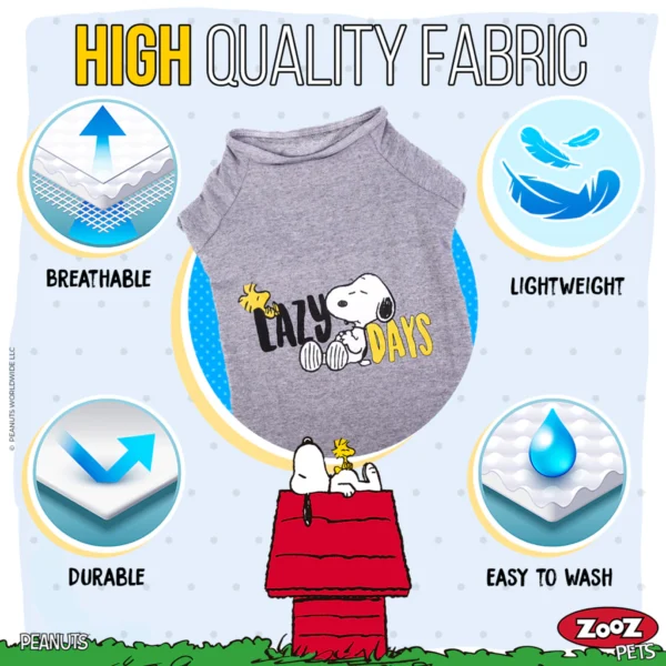 Camiseta Snoopy Lazy Days - Imagem 5