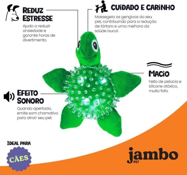 Pelúcia Spike Ball Tartaruga - Imagem 4