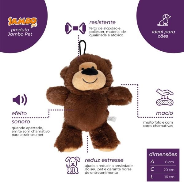 Pelúcia Happy Bear - Imagem 4