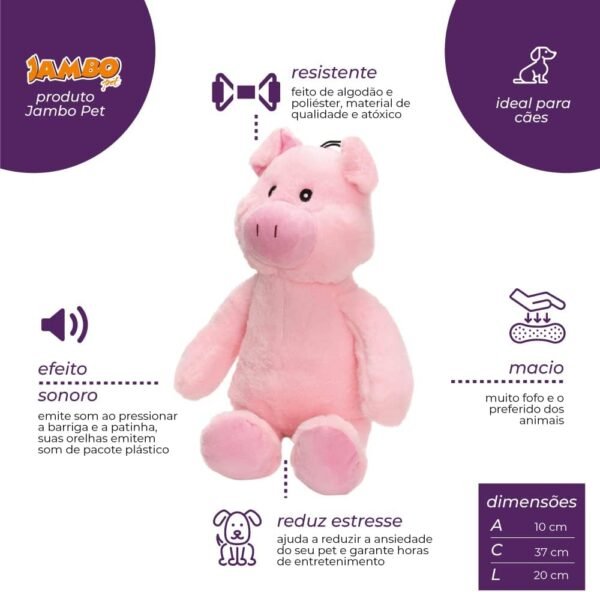 Pelúcia Porco - Imagem 2
