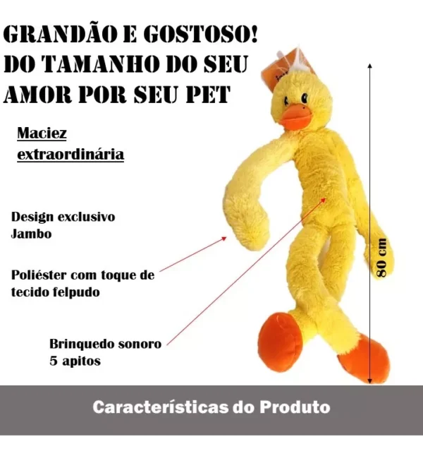 Pelúcia LongLeg Pato - Imagem 4