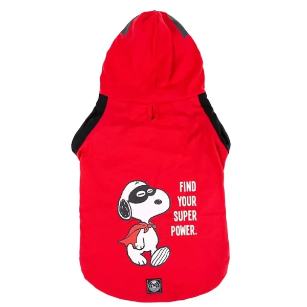 Camiseta Manga Longa Snoopy Hero Vermelha - Imagem 3