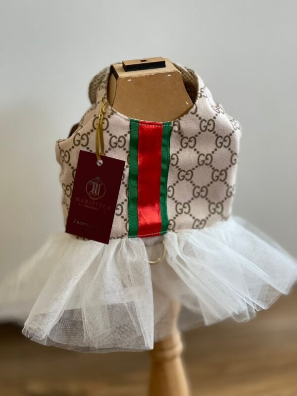Vestido Peitoral Gucci